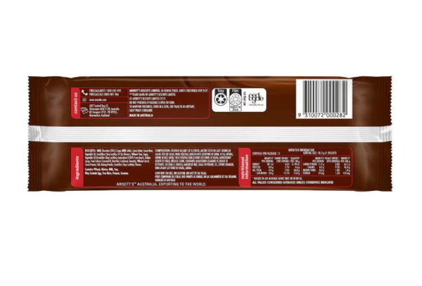 Arnotts Tim Tam Original Chocolate Biscuits 200g - Image 3