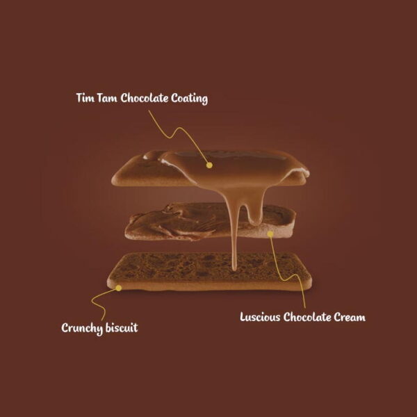 Arnotts Tim Tam Original Chocolate Biscuits 200g - Image 2